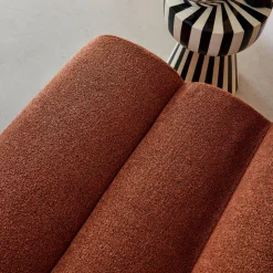 Módulo para sofá modular em tecido bouclé, set de 3