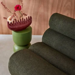 Módulo para sofá modular em tecido bouclé, set de 2