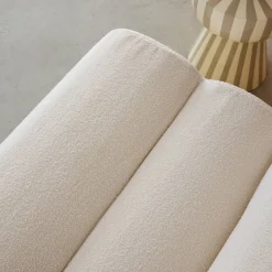 Módulo para sofá modular em tecido bouclé, set de 3