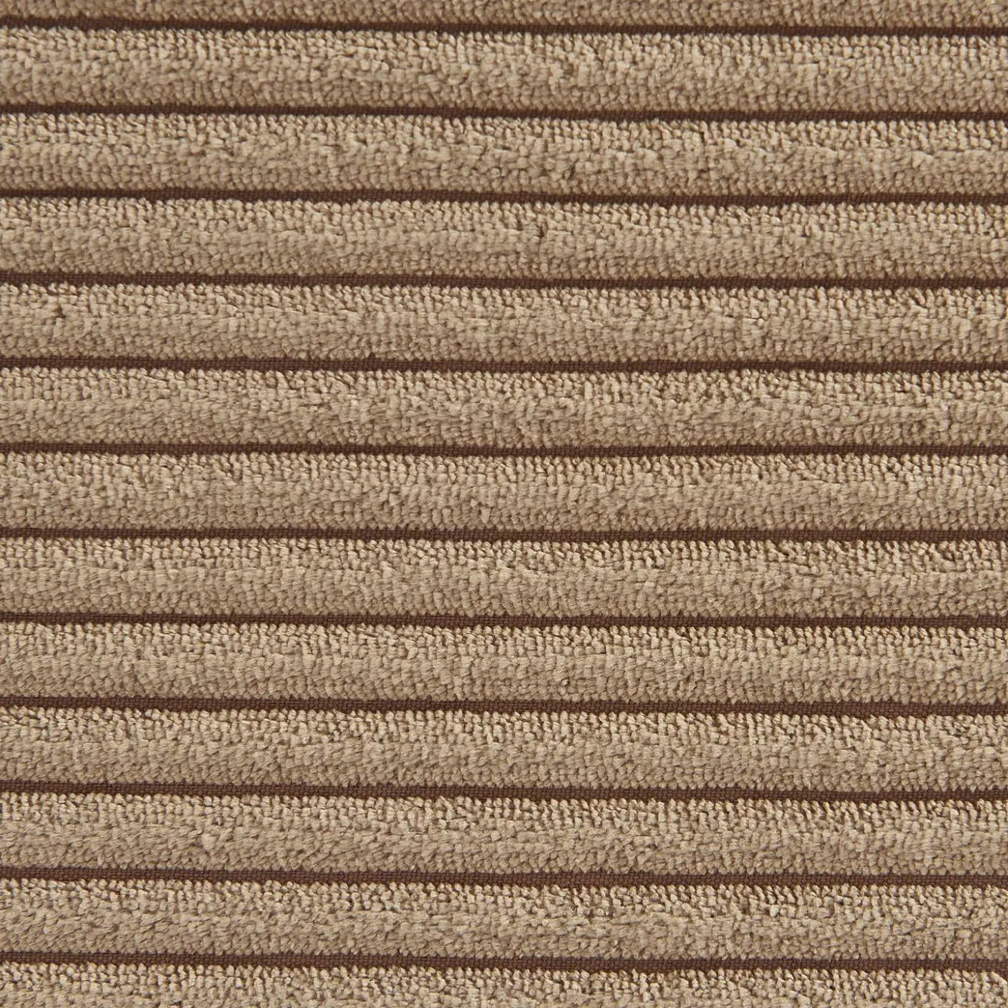 Módulo para sofá modular em veludo canelado, 3 lugares