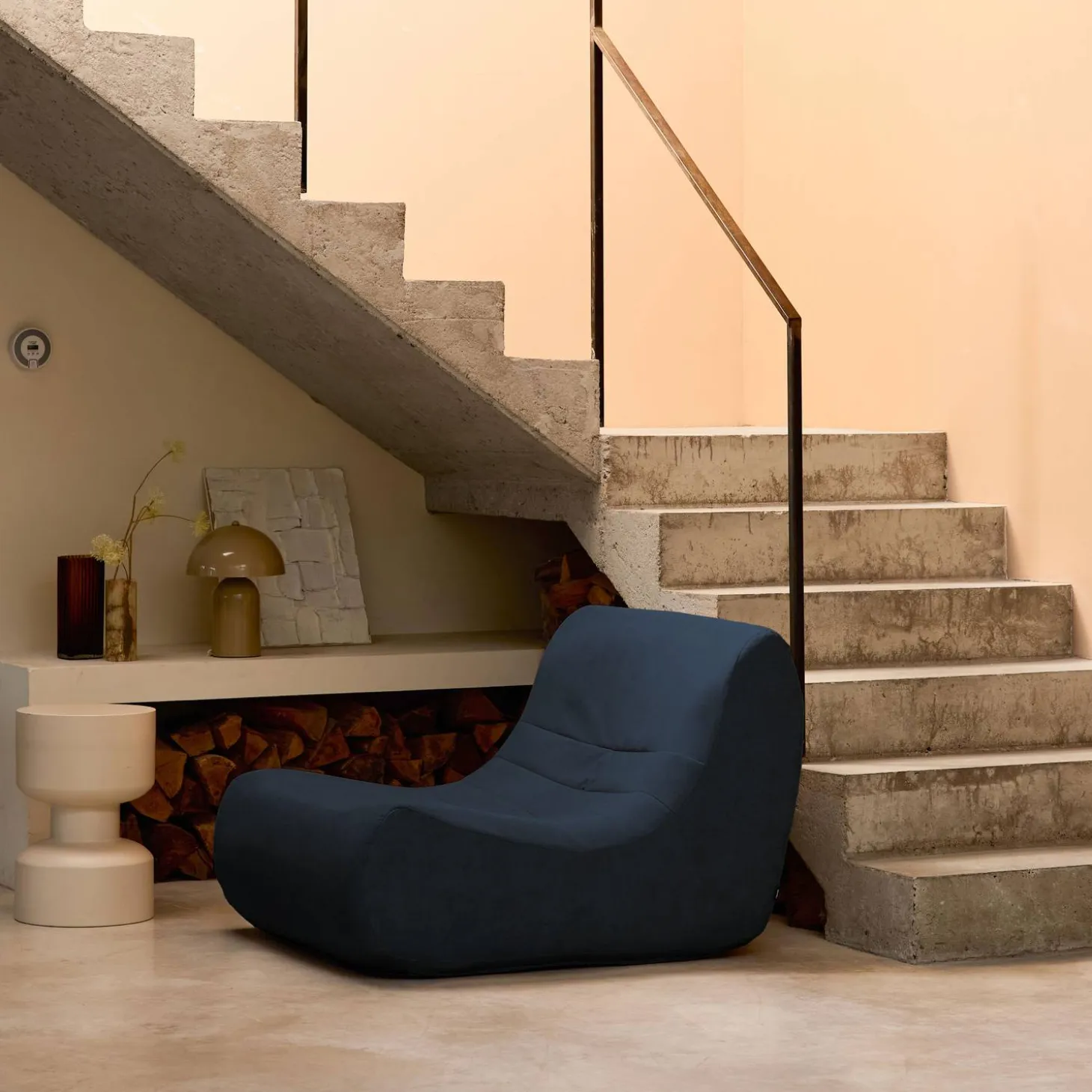 Módulo para sofá modular em veludo