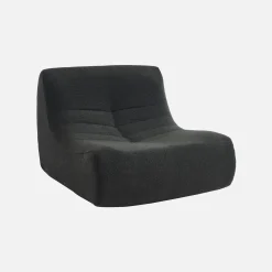 Módulos para sofá modular em tecido bouclé, 2 lugares