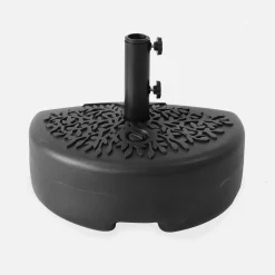 Meia-base de plástico para guarda-sol