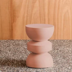 Mesa auxiliar, final de sofá, mesa de cabeceira de metal