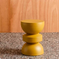Mesa auxiliar, final de sofá, mesa de cabeceira de metal
