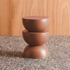 Mesa auxiliar, mesa de centro, mesa de cabeceira em metal