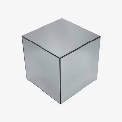 Mesa cúbica de espelho, 30cm