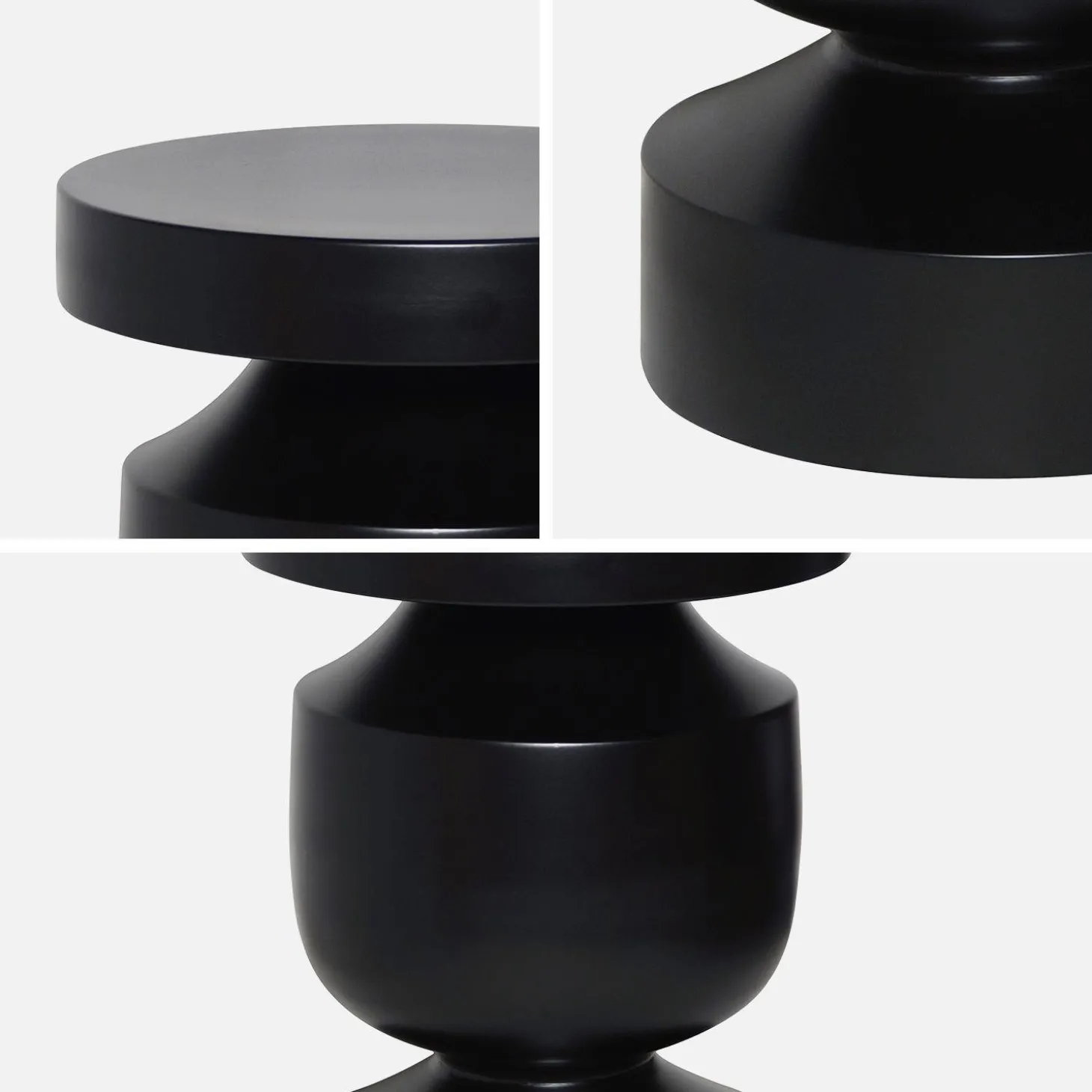 Mesa de apoio o mesa de cabeceira em metal