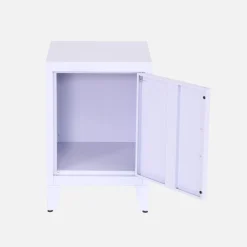 Mesa de cabeceira industrial 1 porta
