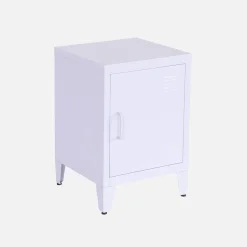 Mesa de cabeceira industrial 1 porta