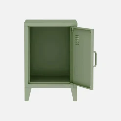 Mesa de cabeceira industrial 1 porta, set de 2