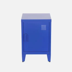 Mesa de cabeceira industrial 1 porta, set de 2