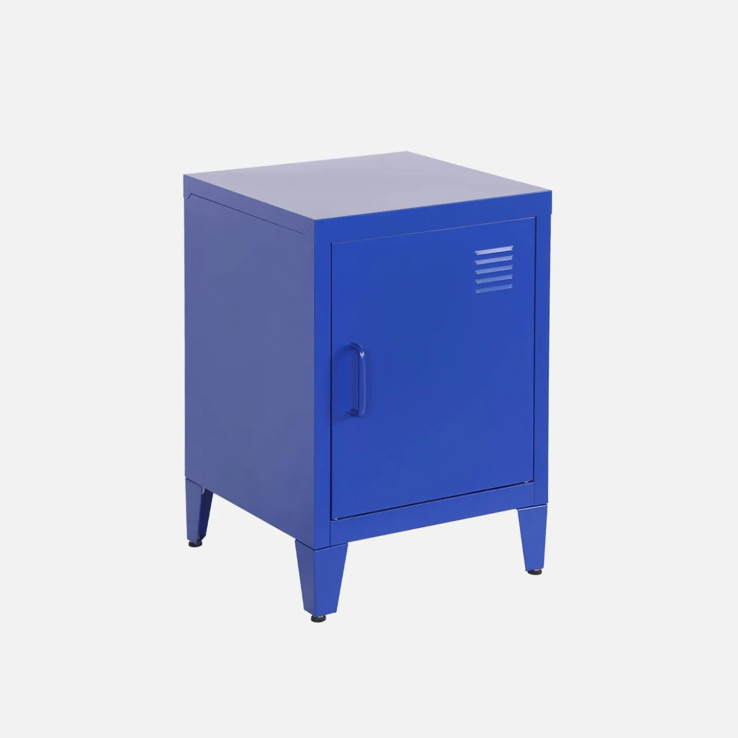 Mesa de cabeceira industrial 1 porta, set de 2