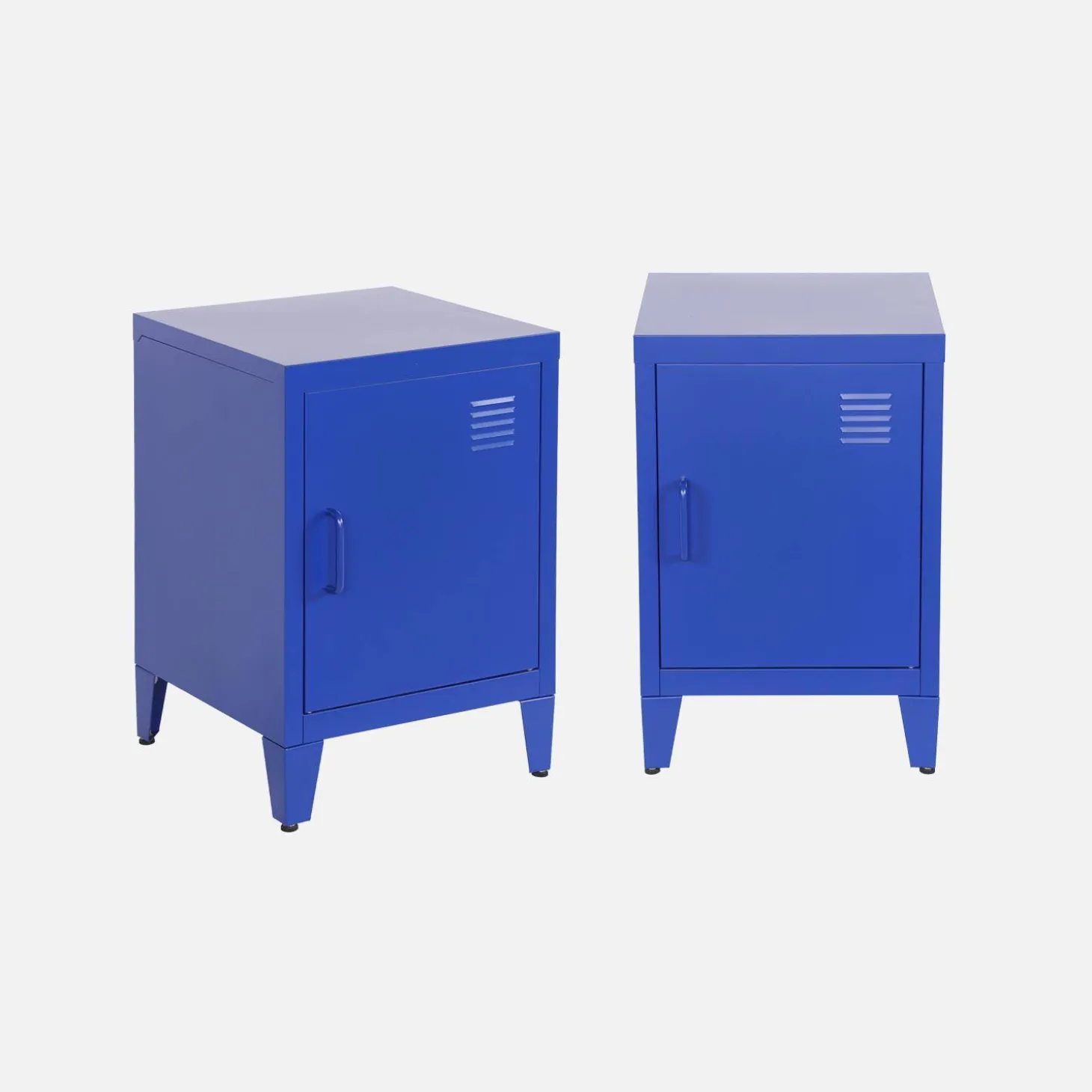 Mesa de cabeceira industrial 1 porta, set de 2