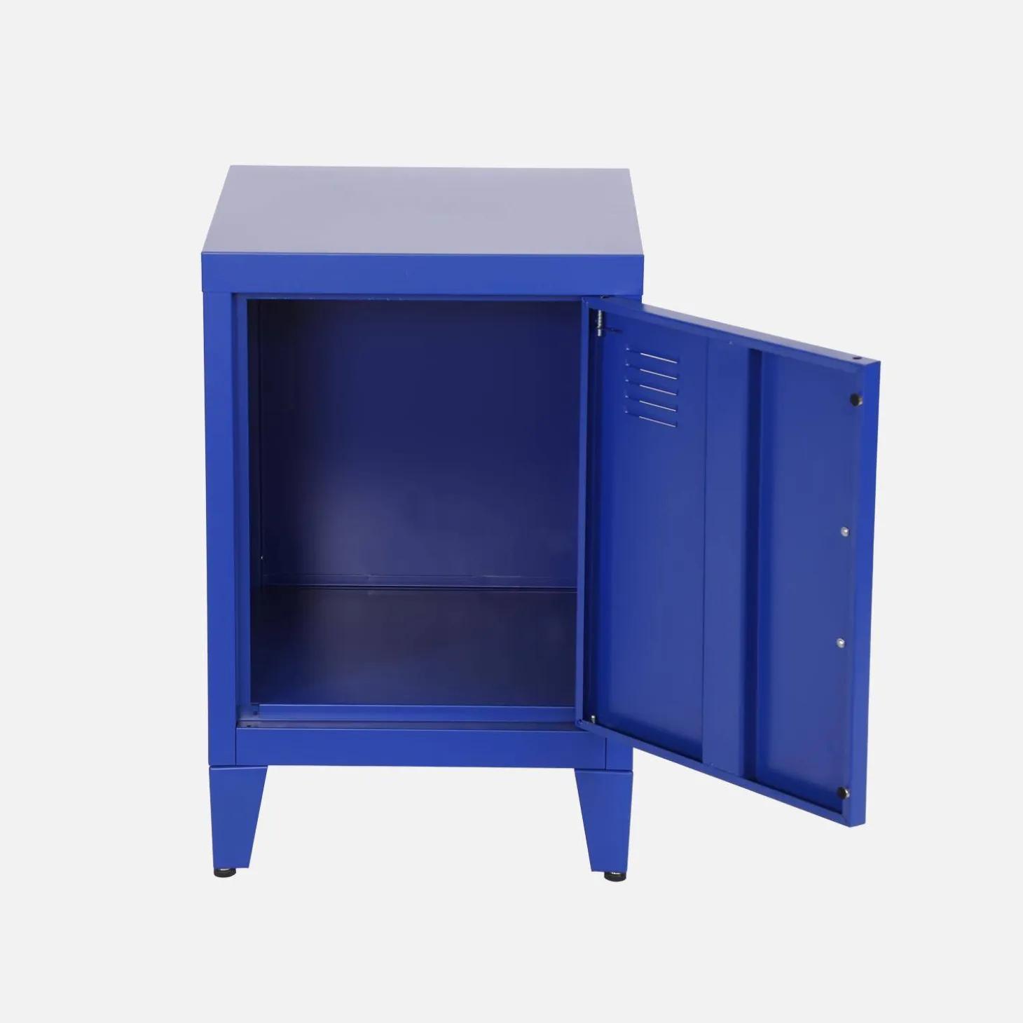 Mesa de cabeceira industrial 1 porta, set de 2