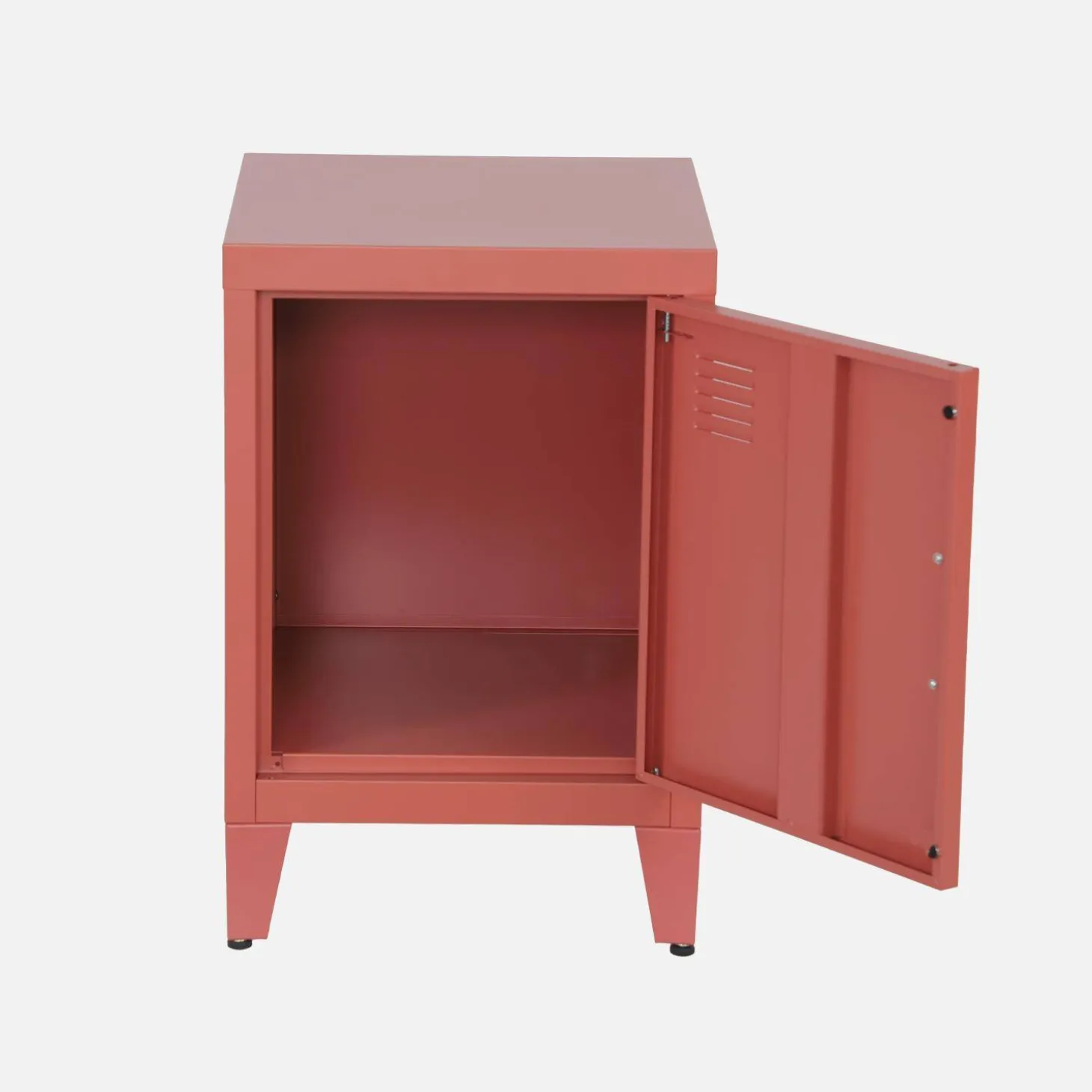 Mesa de cabeceira industrial 1 porta, set de 2