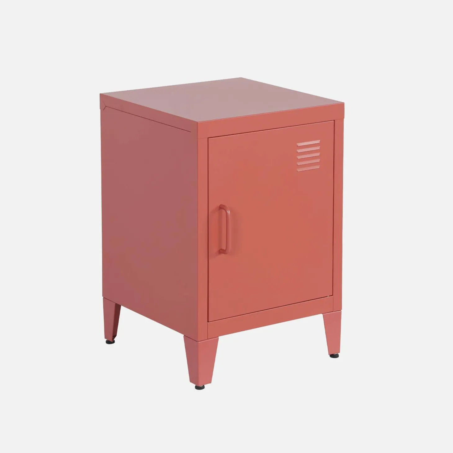 Mesa de cabeceira industrial 1 porta, set de 2