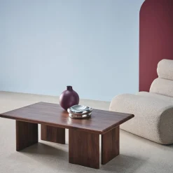 Mesa de centro retangular