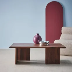 Mesa de centro retangular