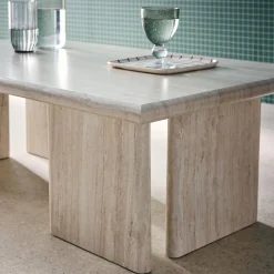 Mesa de centro retangular