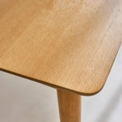 Mesa de jantar retangular extensível de 6-8 lugares