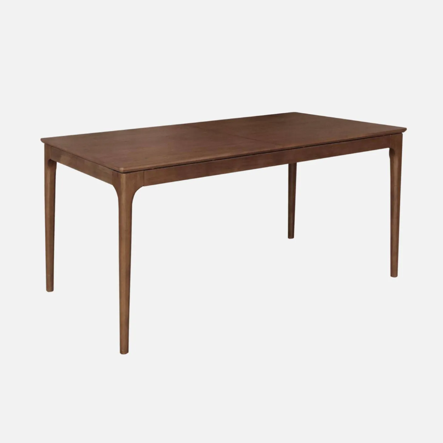 Mesa de jantar retangular extensível em madeira para 6-8 lugares