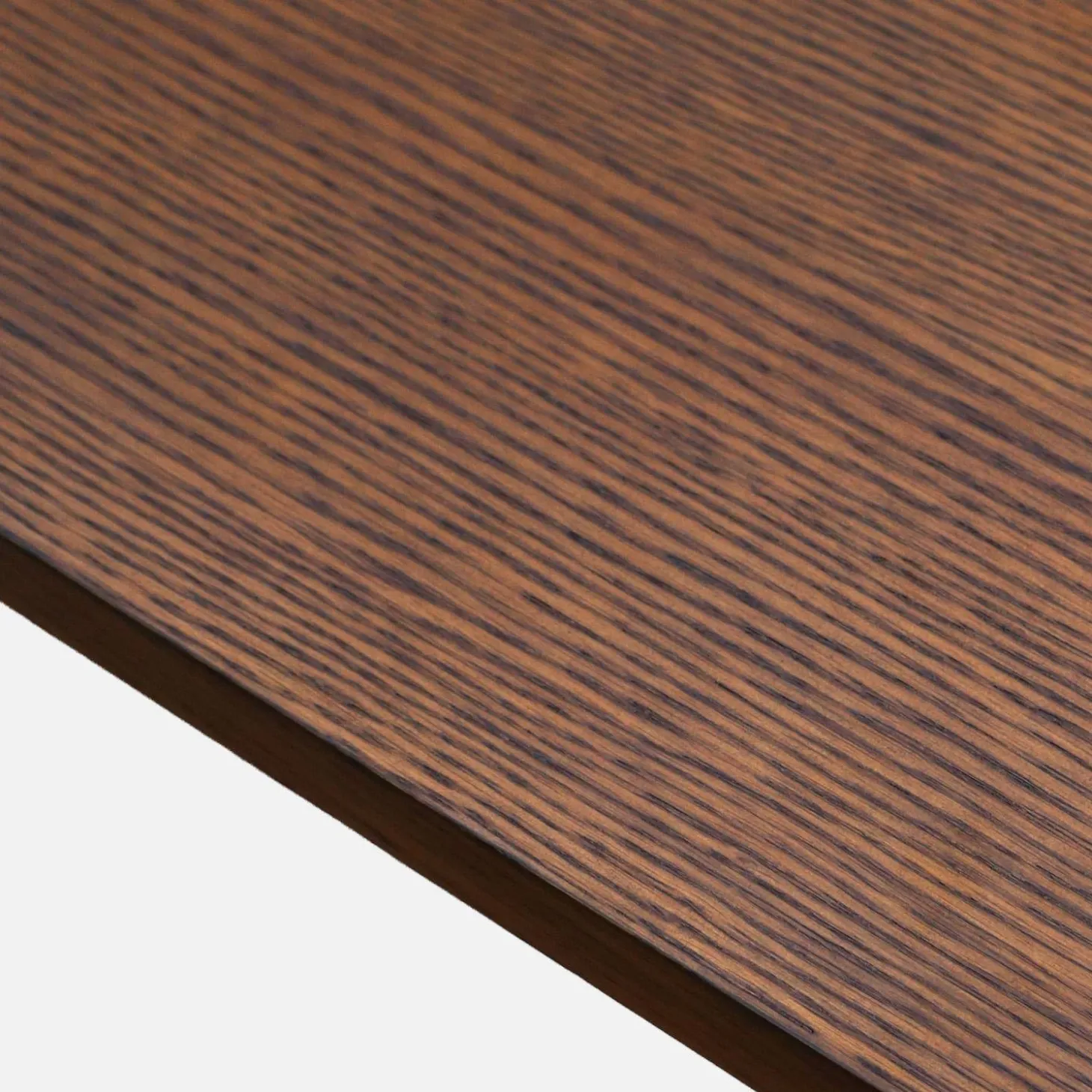 Mesa de jantar retangular extensível em madeira para 6 a 10 lugares