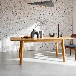 Mesa de jantar retangular extensível 160 - 210cm