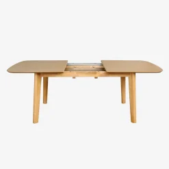Mesa de jantar retangular extensível 160 - 210cm