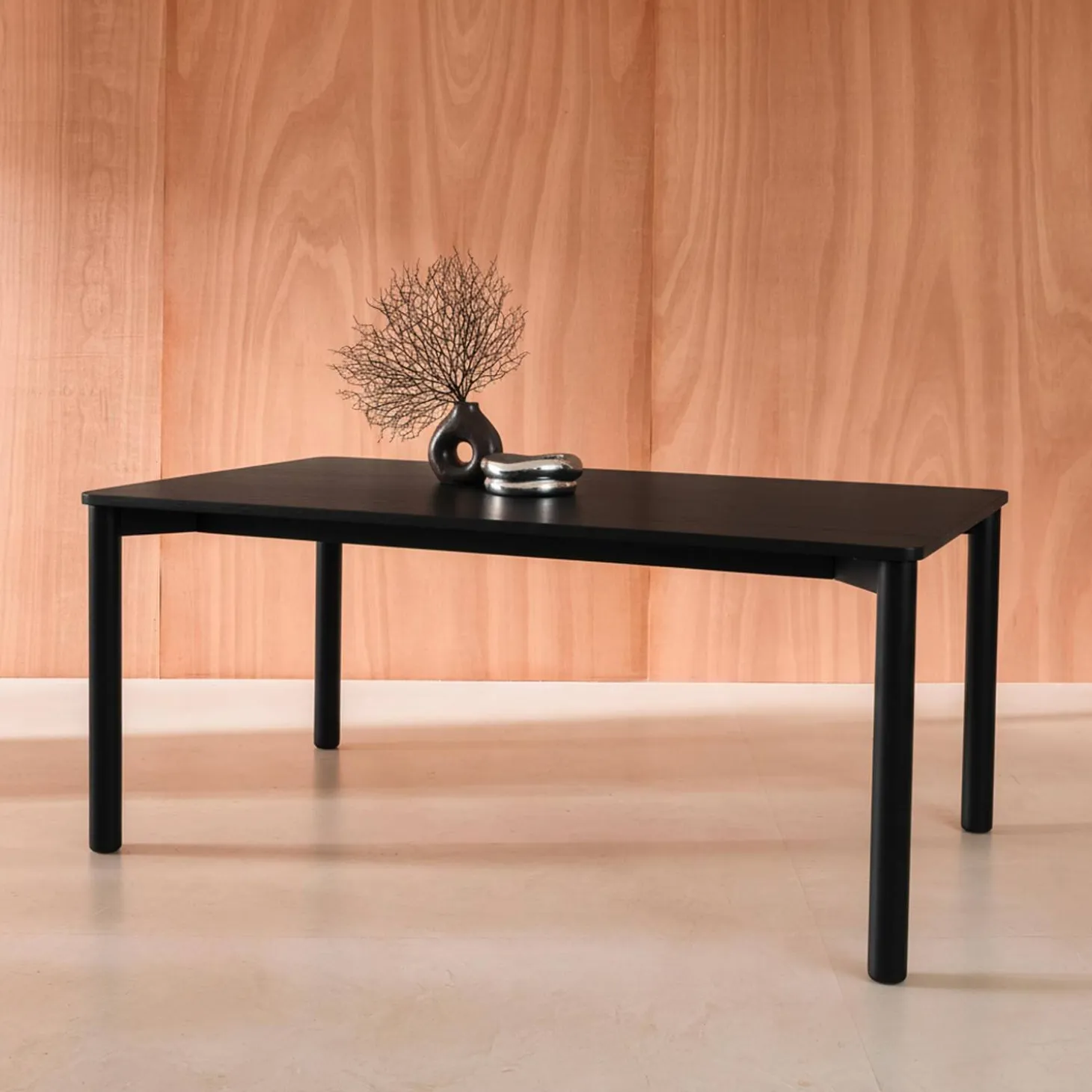 Mesa de jantar retangular madeira para 6 lugares