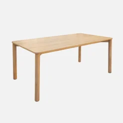 Mesa de jantar retangular madeira para 6 lugares