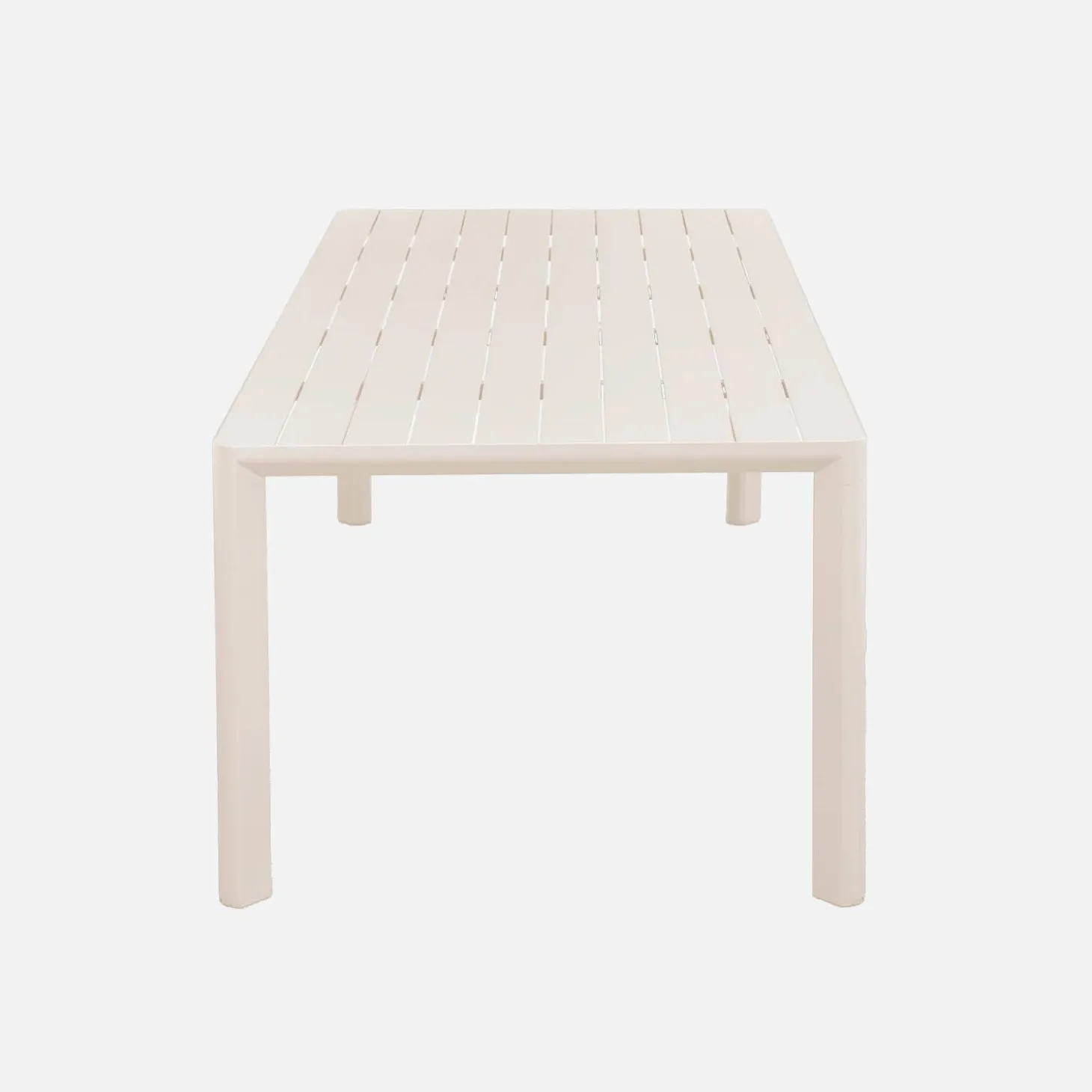 Mesa de jardim em alumínio 8 lugares
