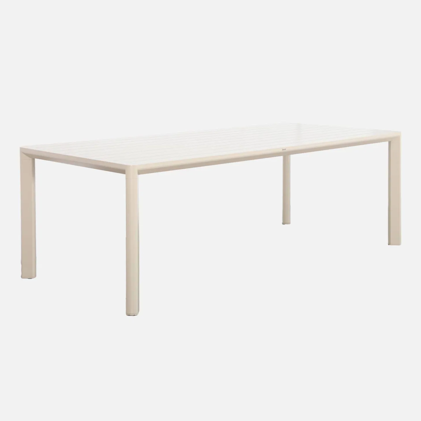 Mesa de jardim em alumínio 8 lugares