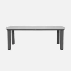 Mesa de jardim em alumínio, 10 lugares