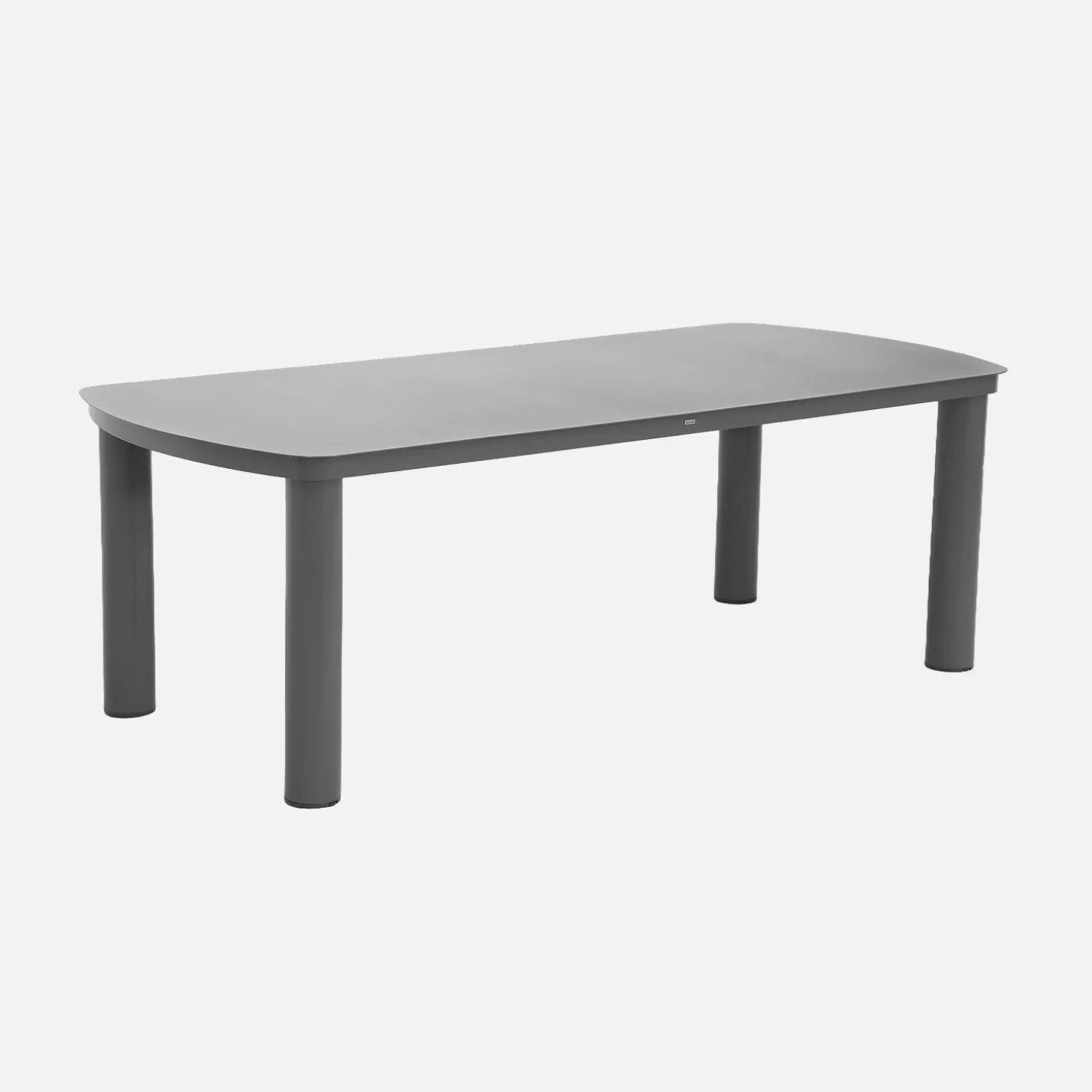 Mesa de jardim em alumínio, 10 lugares