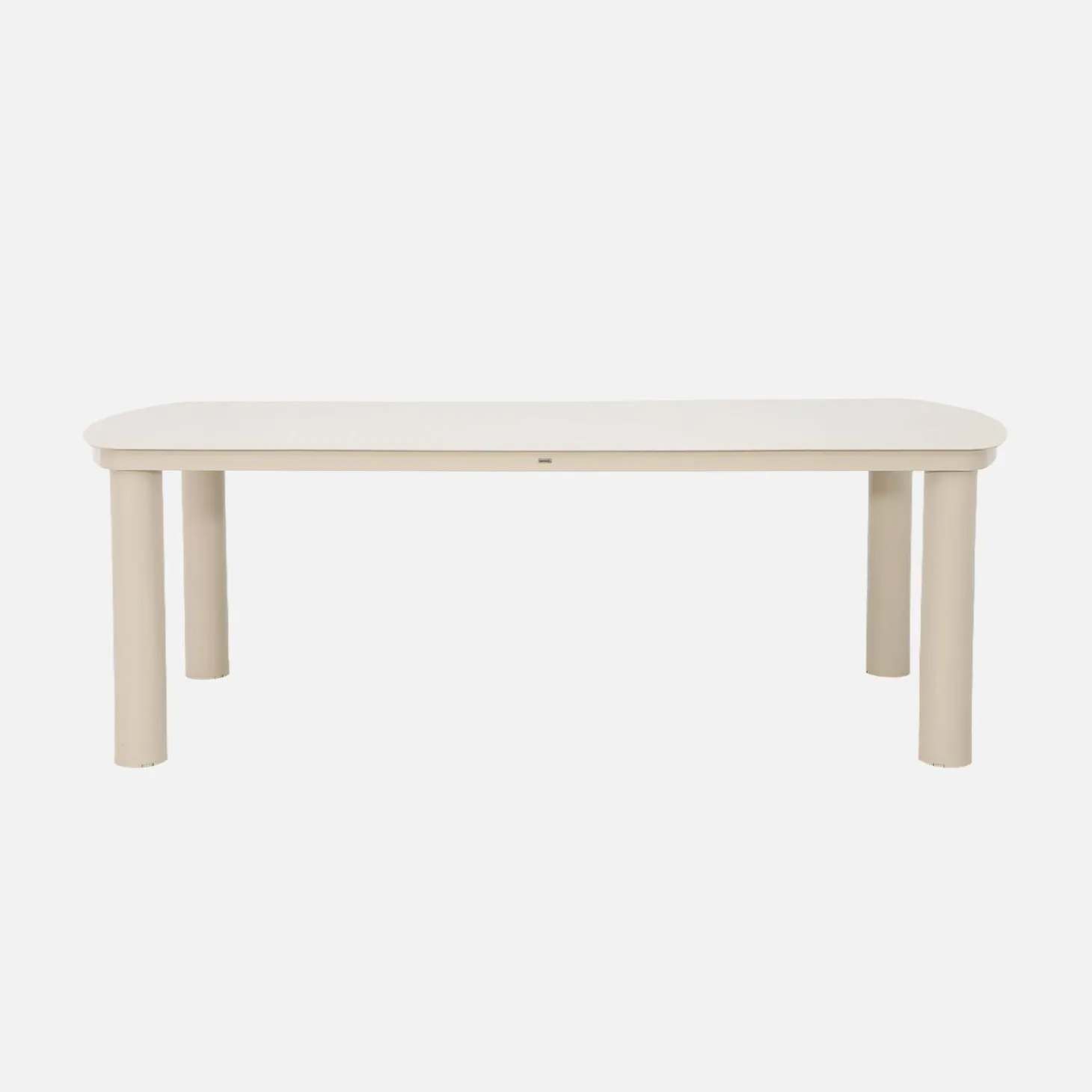 Mesa de jardim em alumínio, 10 lugares