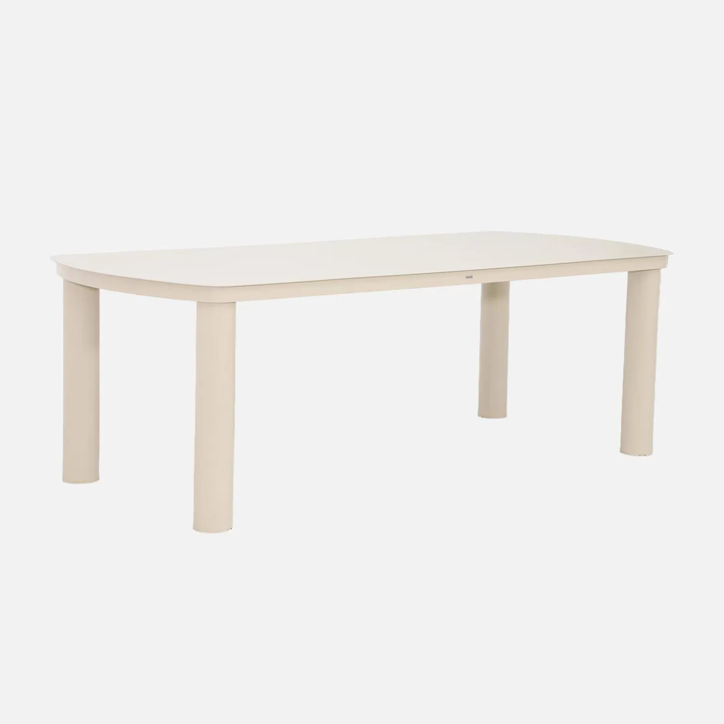 Mesa de jardim em alumínio, 10 lugares