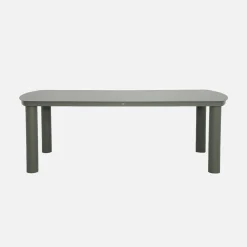 Mesa de jardim em alumínio, 10 lugares
