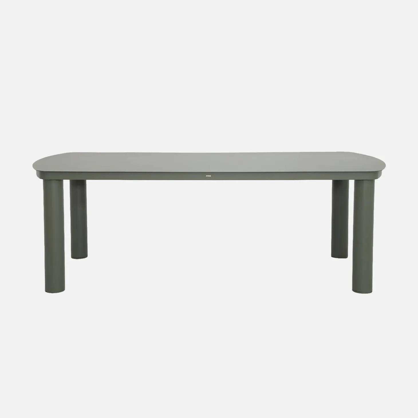 Mesa de jardim em alumínio, 10 lugares