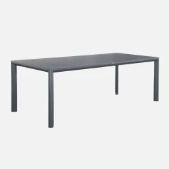 Mesa de jardim em alumínio 8 lugares