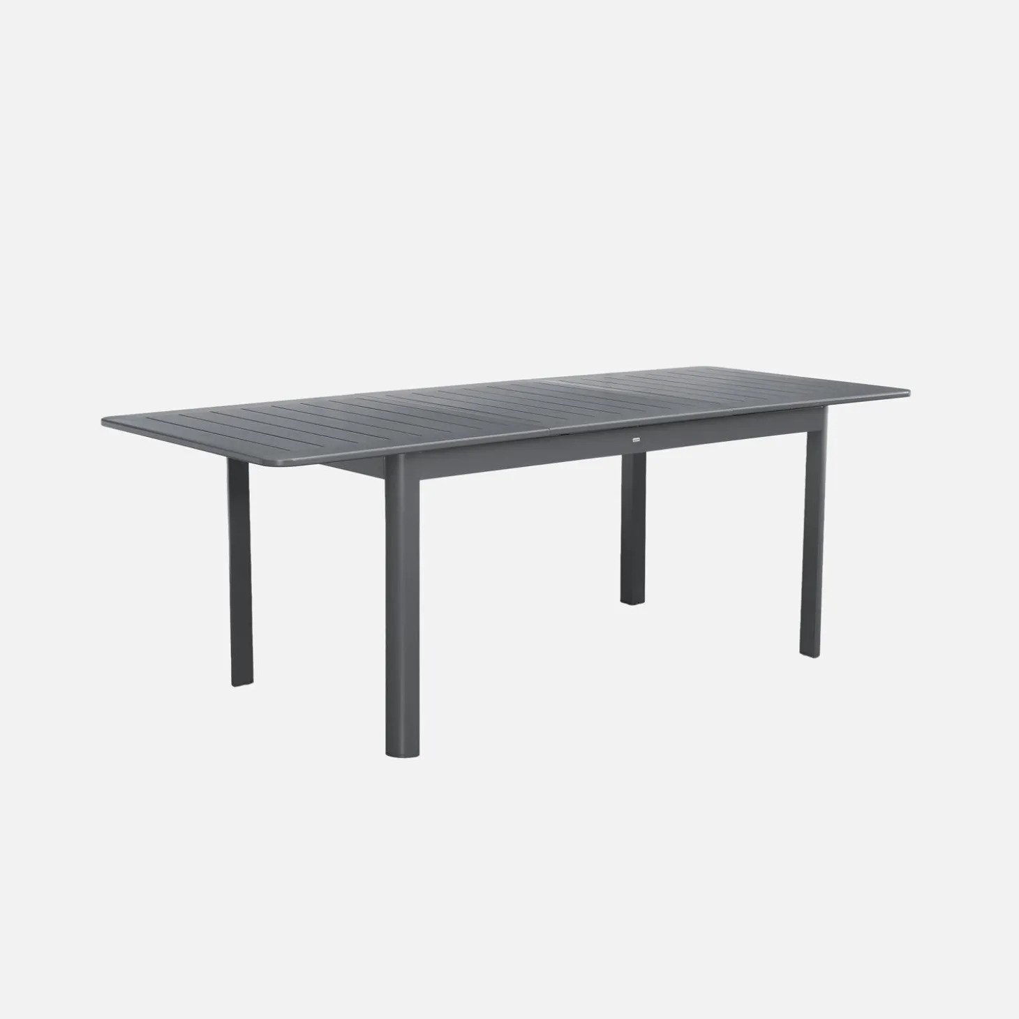 Mesa de jardim extensível em alumínio, 8 lugares