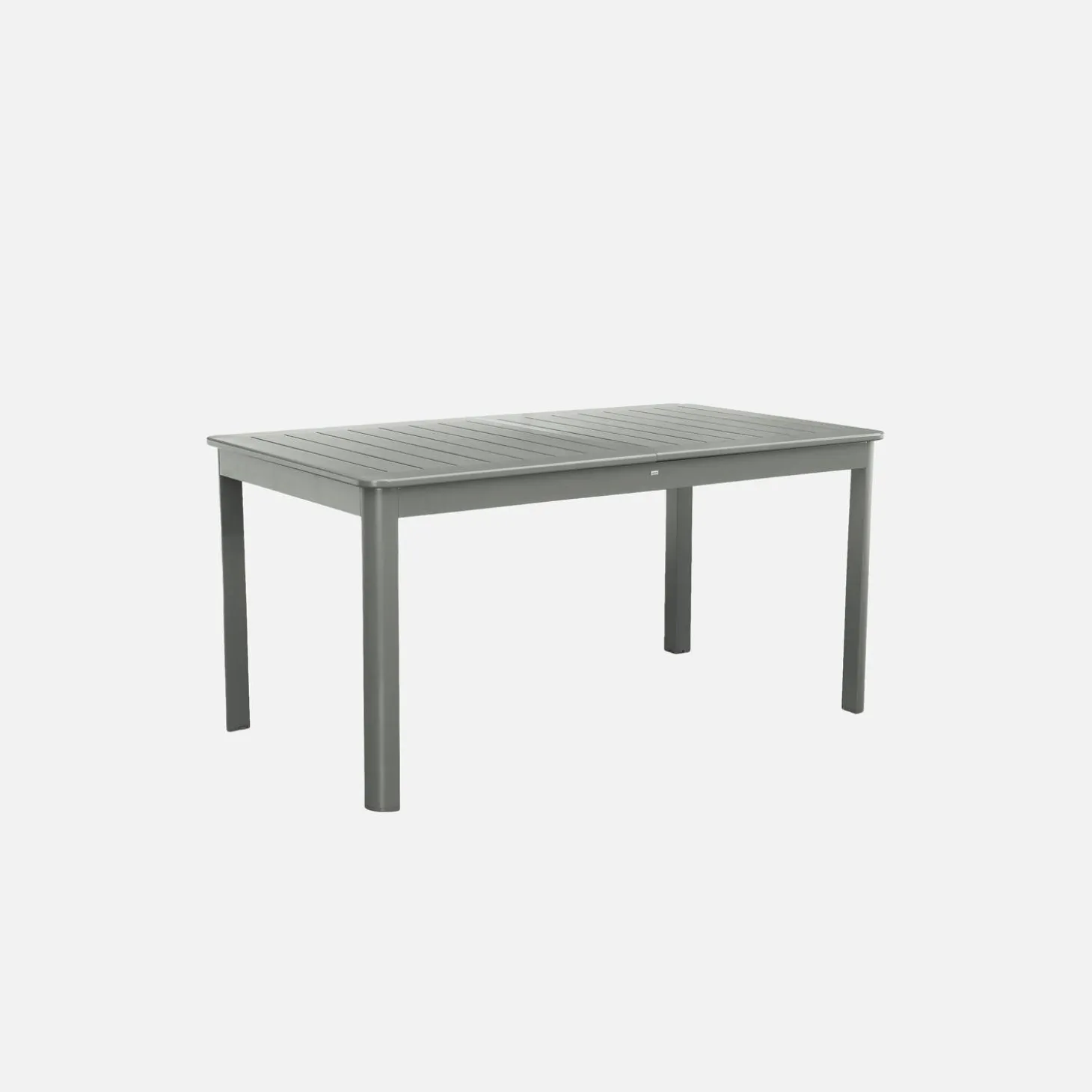 Mesa de jardim extensível em alumínio, 8 lugares