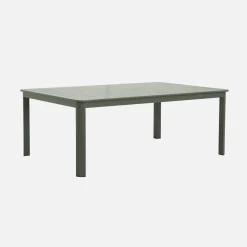 Mesa de jardim extensível em alumínio, 12 lugares