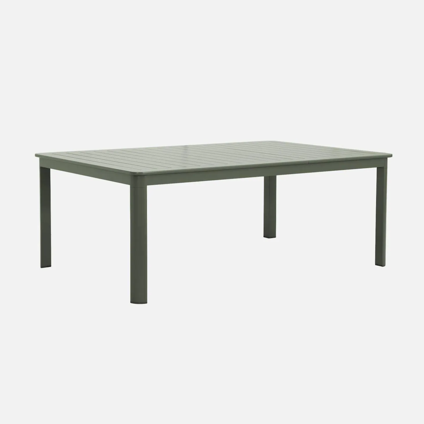 Mesa de jardim extensível em alumínio, 12 lugares