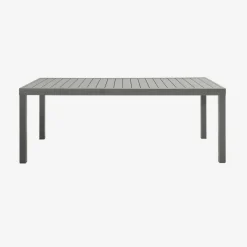 Mesa de jardim extensível em alumínio para 10-12 lugares