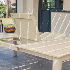 Mesa de jardim extensível em alumínio, 12 lugares
