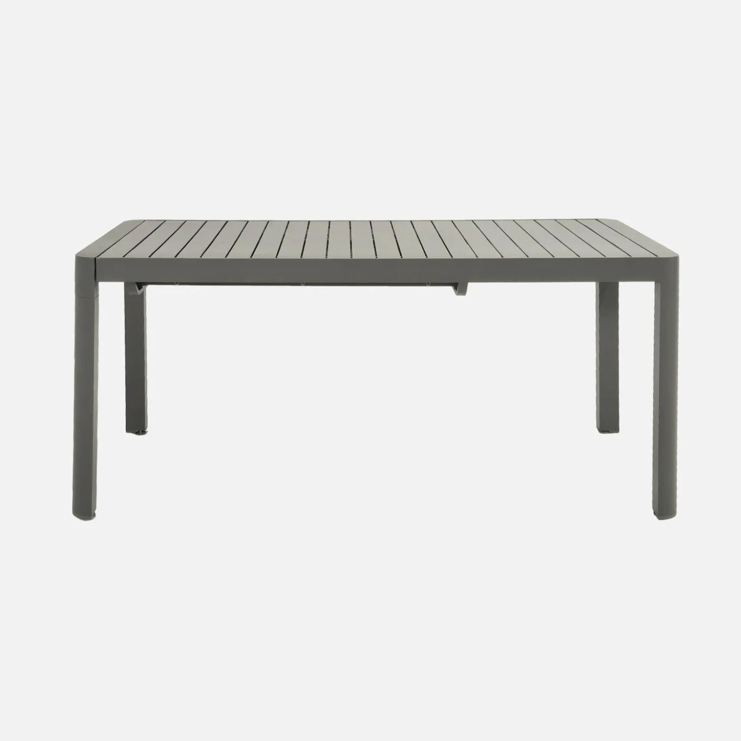 Mesa de jardim extensível em alumínio, 6-10 lugares