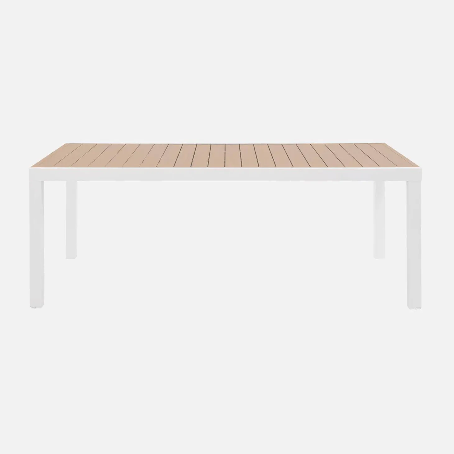 Mesa de jardim extensível em alumínio 10-12 lugares