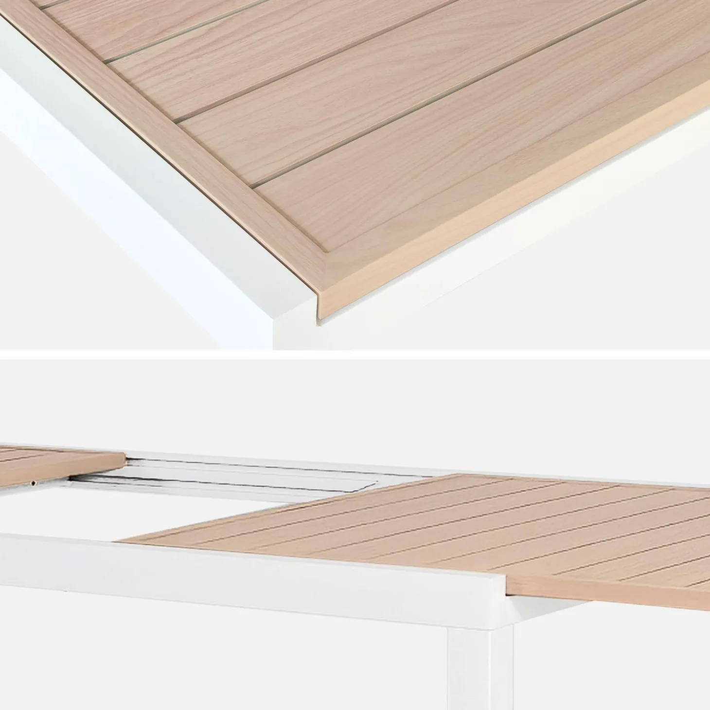 Mesa de jardim extensível em alumínio 10-12 lugares