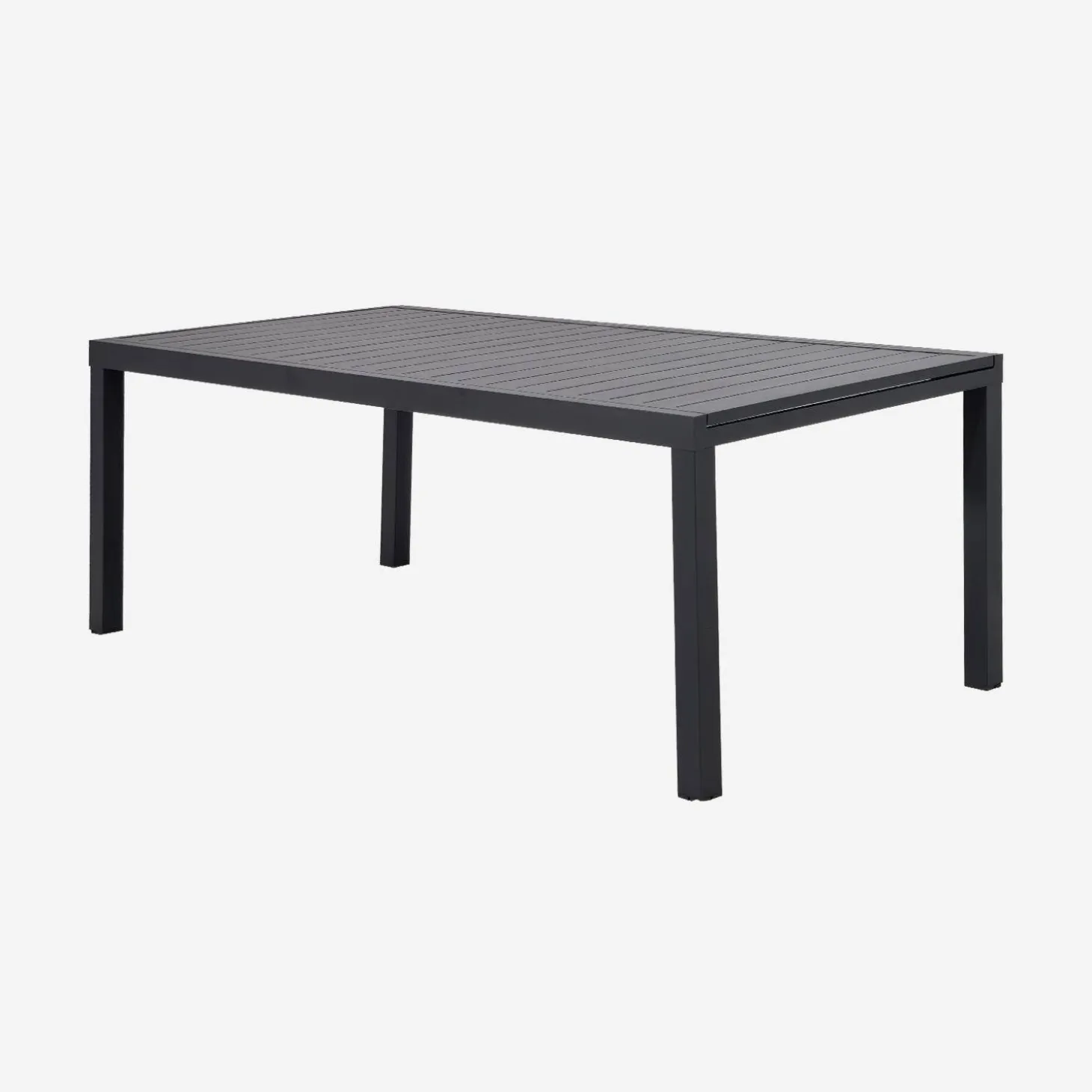 Mesa de jardim extensível em alumínio para 10-12 lugares